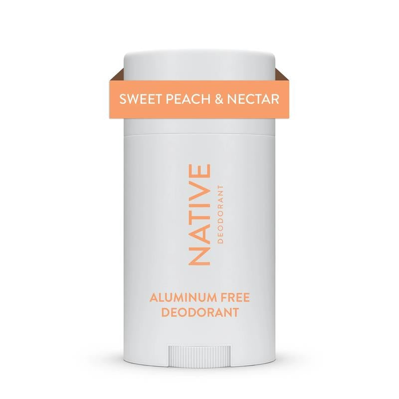 Deodorant, Aluminum Free, Sweet Peach & Nectar, for Women and Men, 2.65 Oz