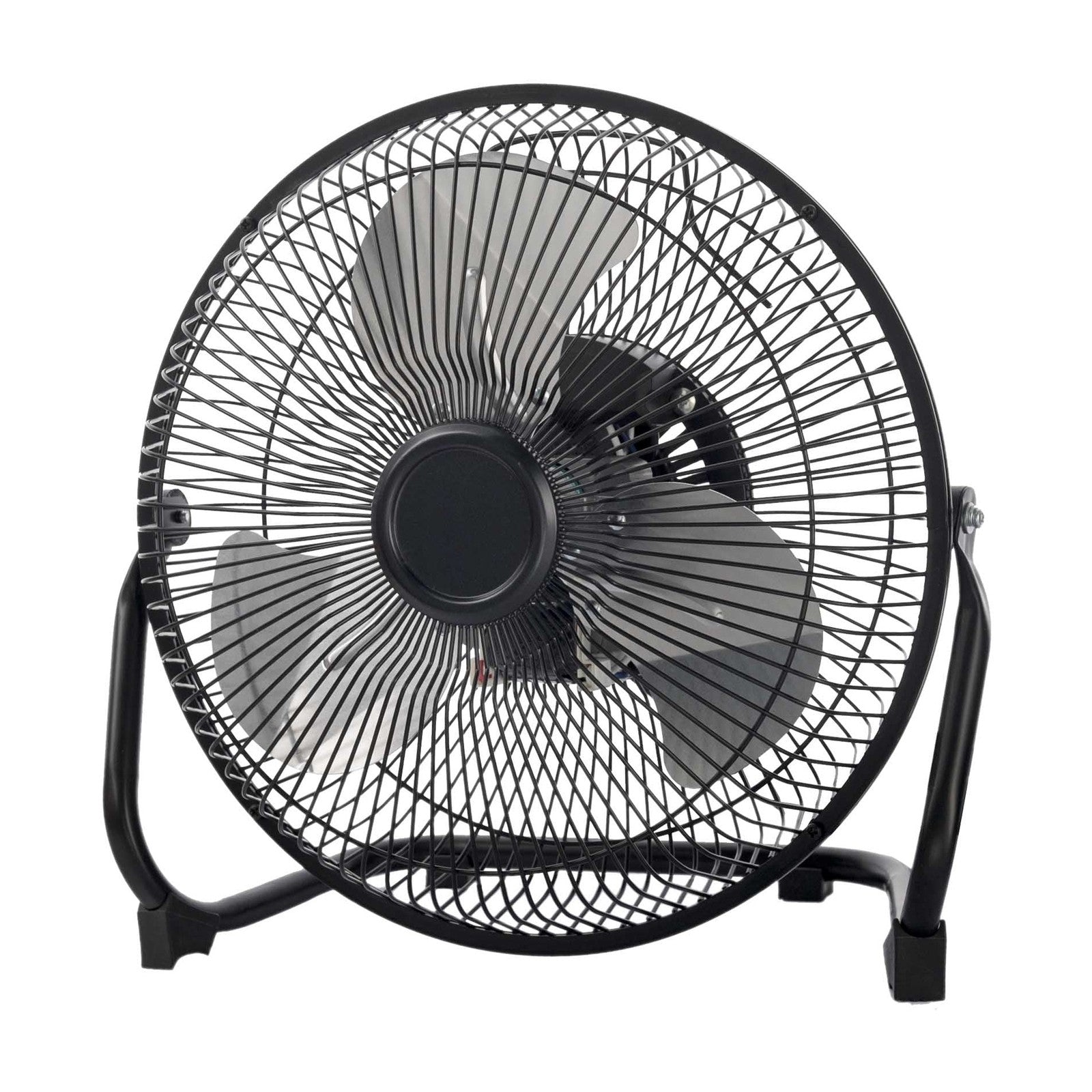 9" 3-Speed High Velocity Wall Mountable Black New Floor Fan