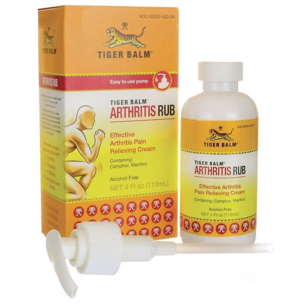 Arthritis Rub, 4 Oz Bottle, Pain Relief for Arthritis and Joint Pain