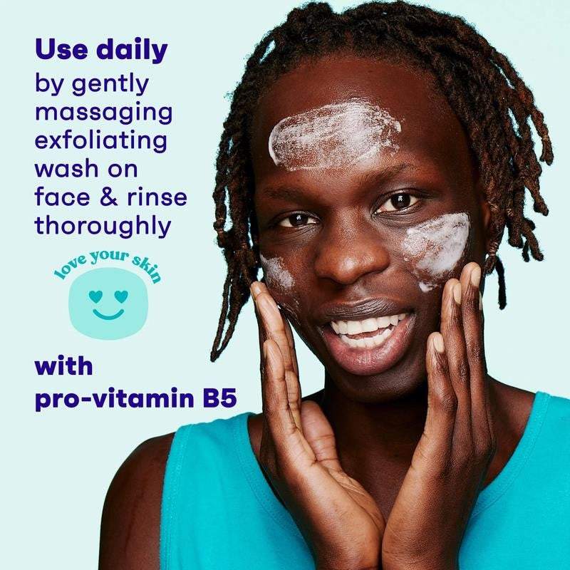 Clean Clear Oil-Free Deep Action Exfoliating Acne Face Scrub, Facial Cleanser An