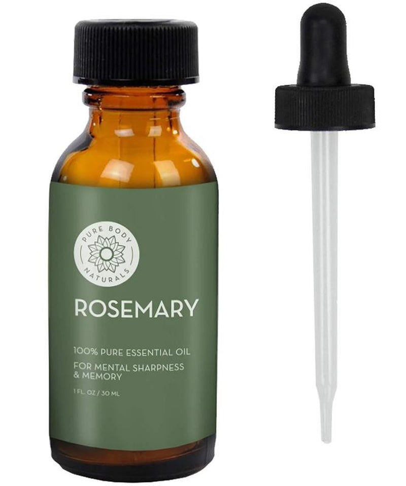 100% Pure Rosemary Essential Oil, 1 Fl. Oz.