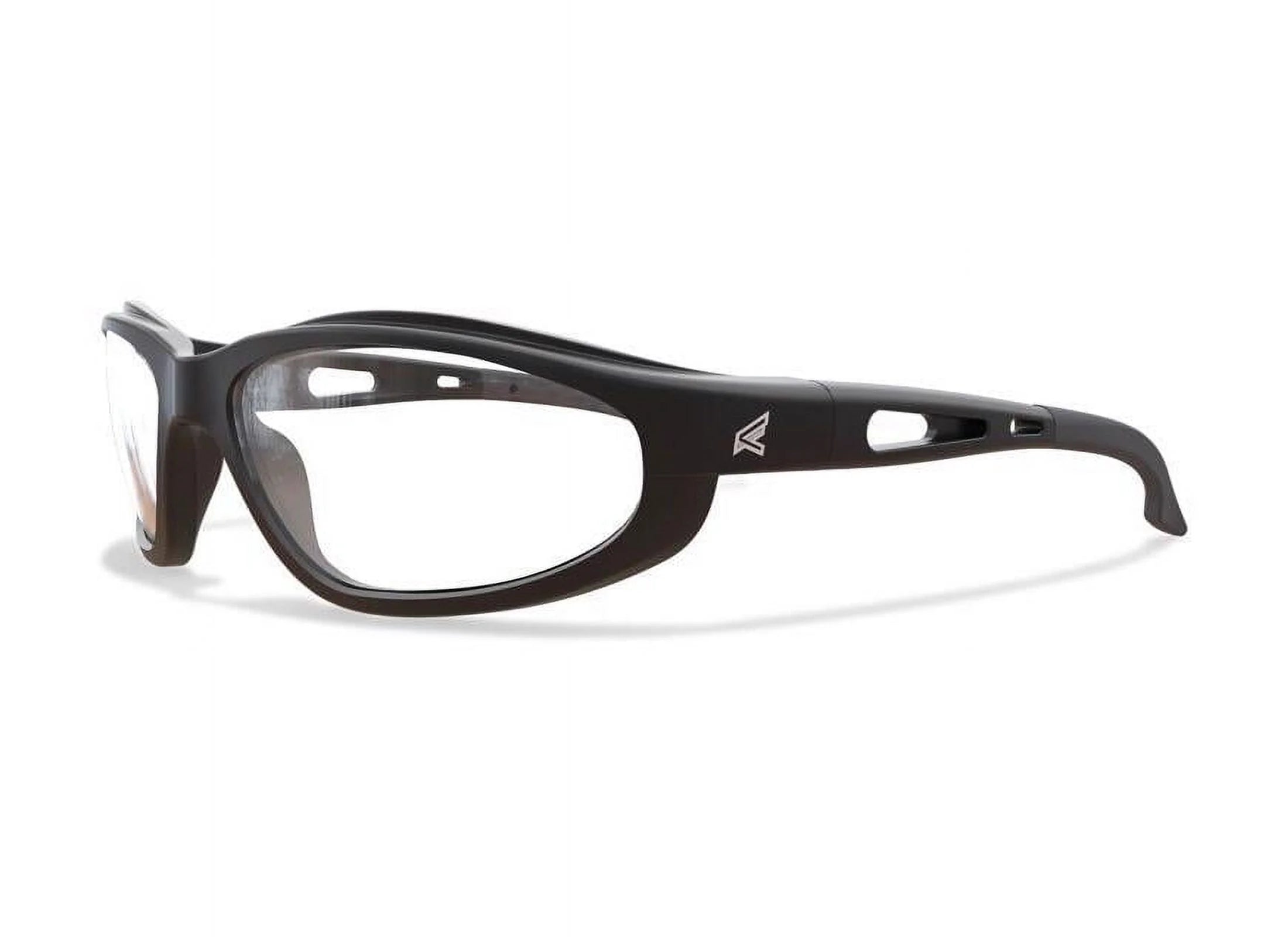 Edge Eyewear Safety Glasses, Clear, Black SW111