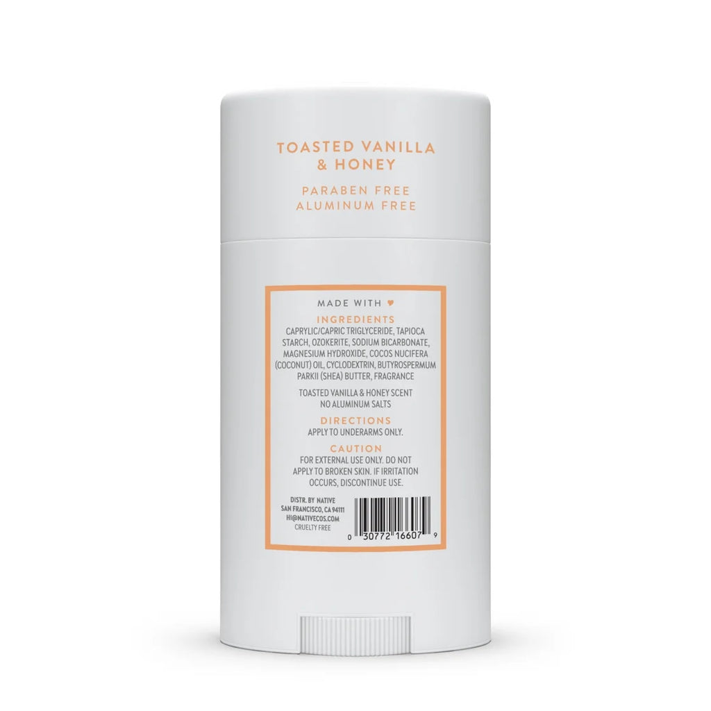 Native Limited Edition Toasted Vanilla & Honey Deodorant 2.65OZ