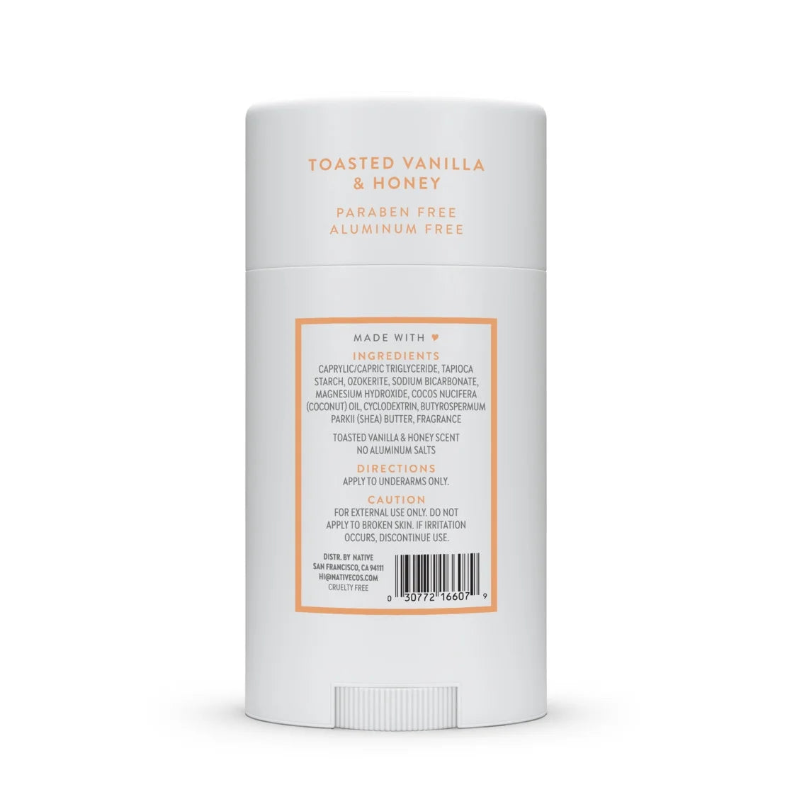Native Limited Edition Toasted Vanilla & Honey Deodorant 2.65OZ