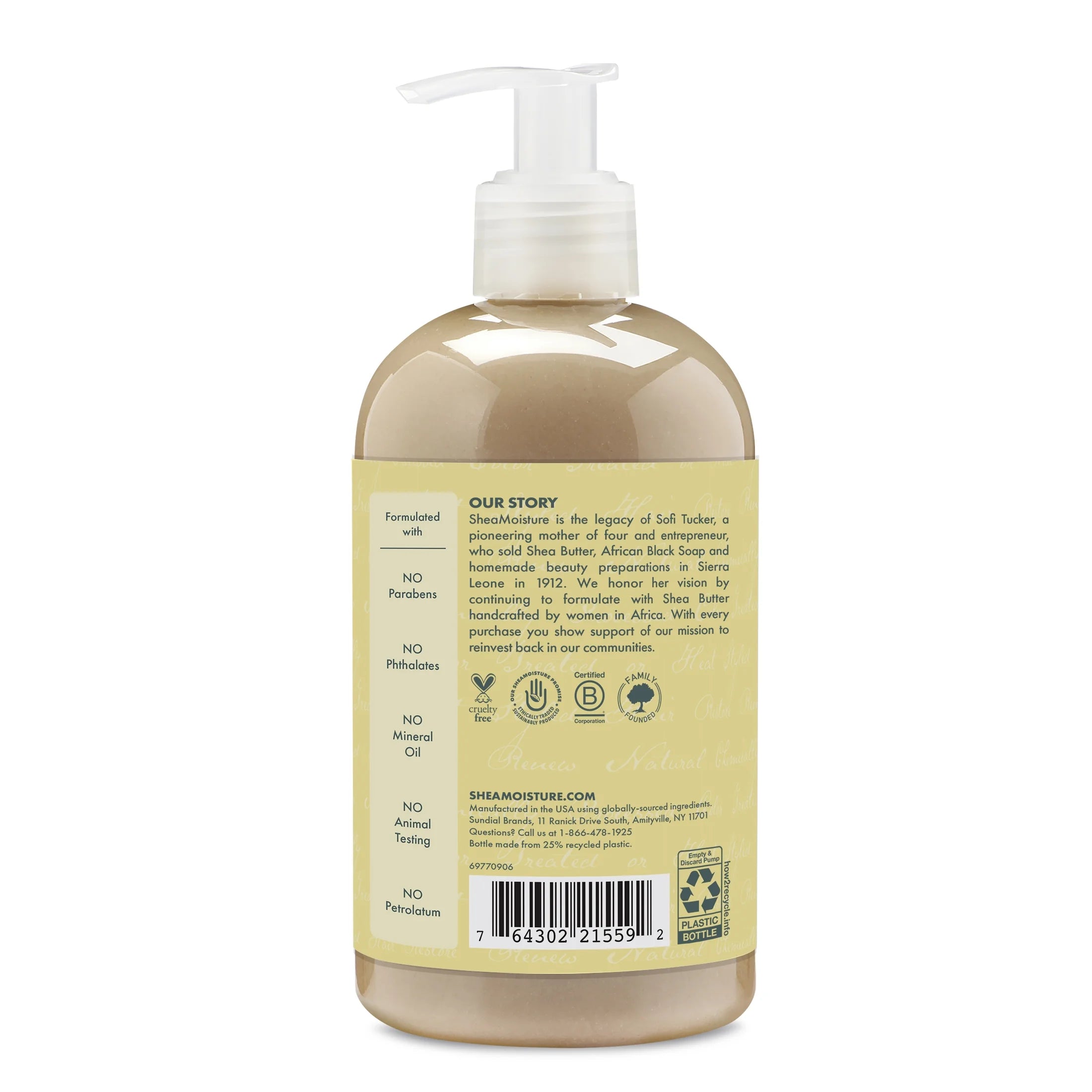 Sheamoisture Jamaican Black Castor Oil Strengthen & Restore Shampoo and Conditioner Set, 13 Oz 2 Count