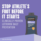 Athlete'S Foot Daily Prevention Medicated Foot Powder, 3 Oz