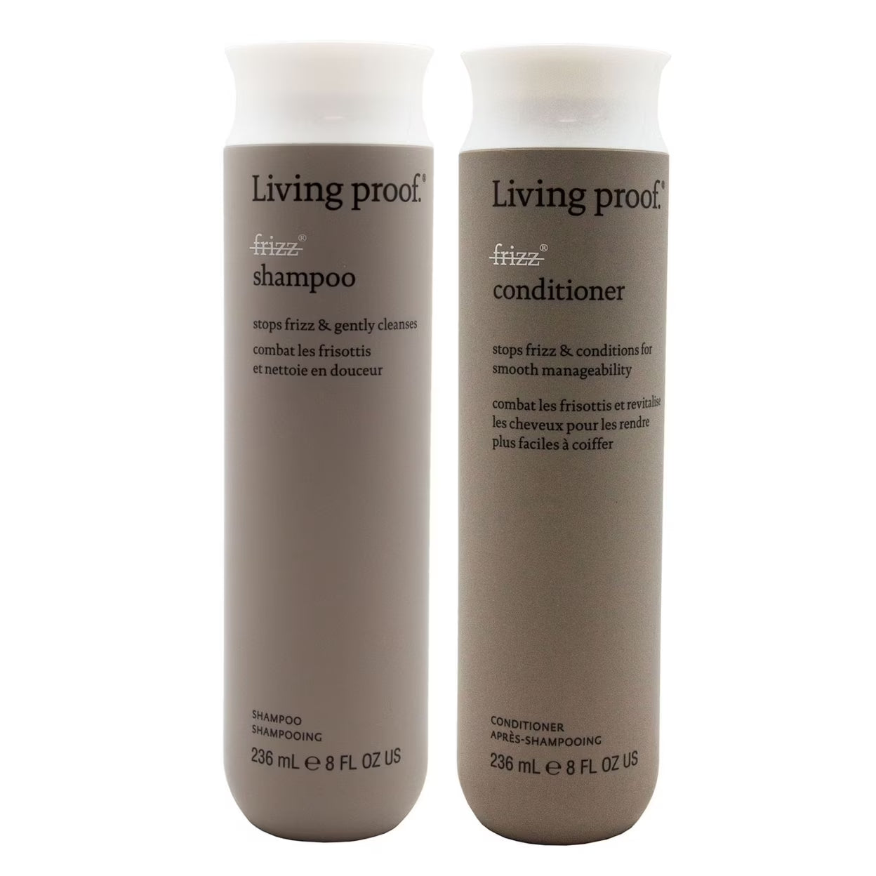 Living Proof No Frizz Shampoo and Conditioner 8Oz Combo