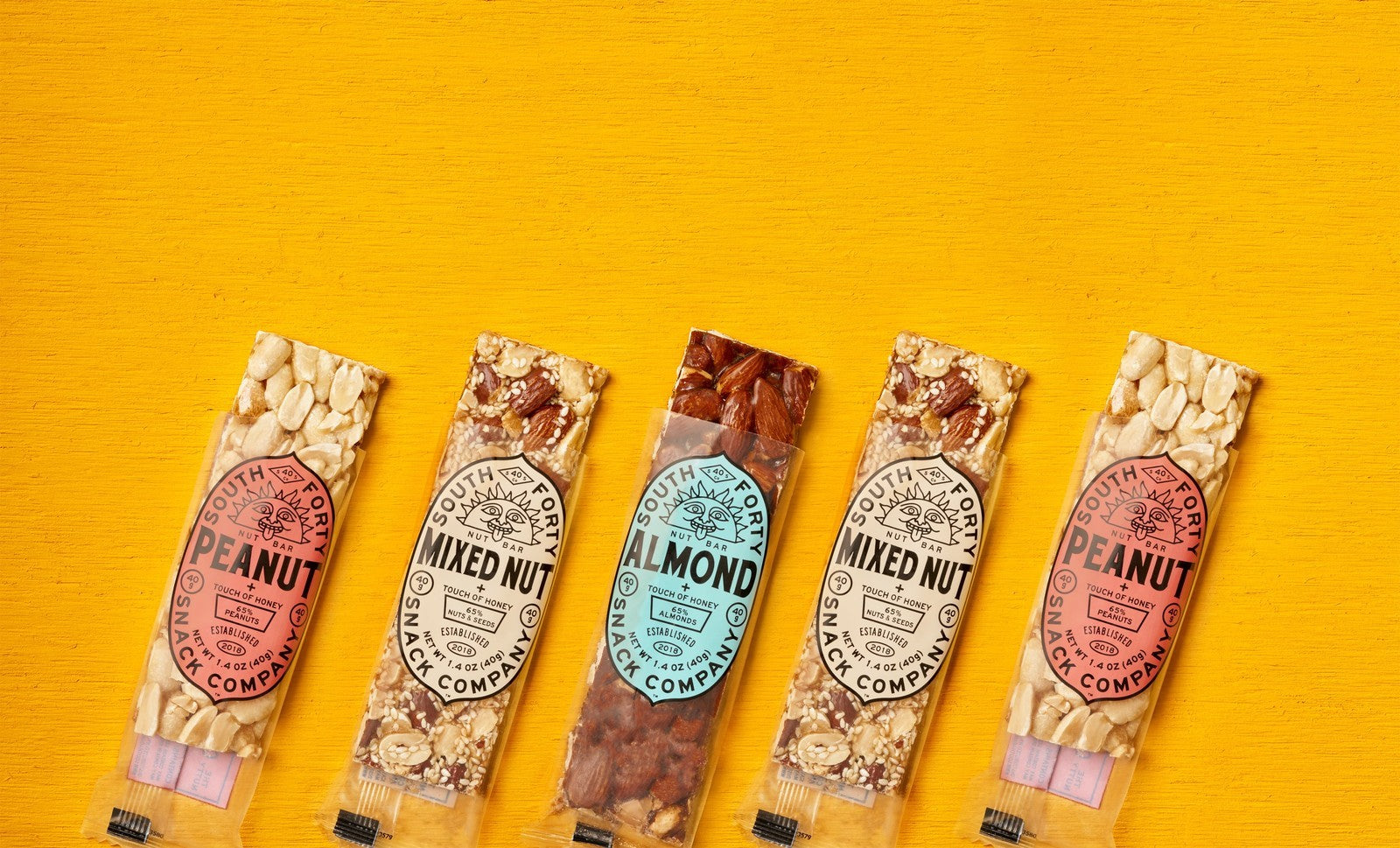 Crunchy Mixed Nut Bar, 40G, 12 Pack