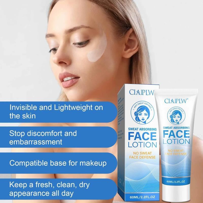Antiperspirant Hand Lotion,Sweat Absorbing - Oily Face Control - Keep Fresh & Cl