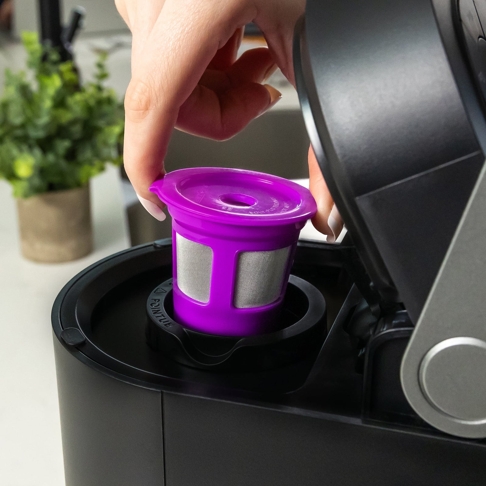 Cafe save Reusable K Cup Pod Coffee Filters - Refillable Coffee Pod Capsules For
