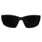 Edge Eyewear Safety Glasses,Smoke Lens Color,Black SK136